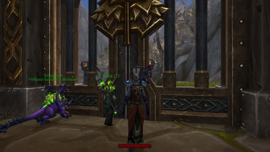 Priest starting a battleground