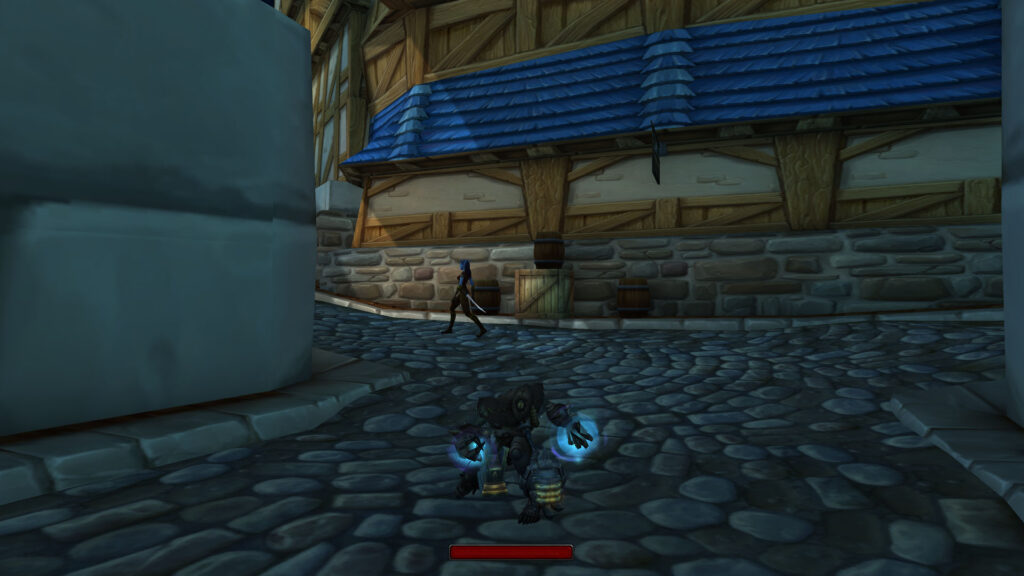 Death Knight teleporting to Silithus 