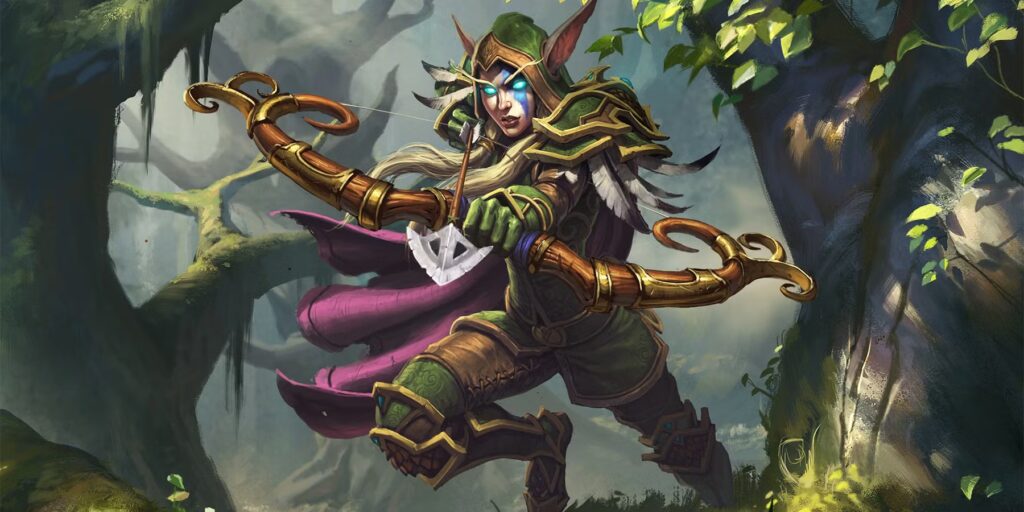 Alt text for image: "Bound by Blood - Alleria Windrunner in focus"