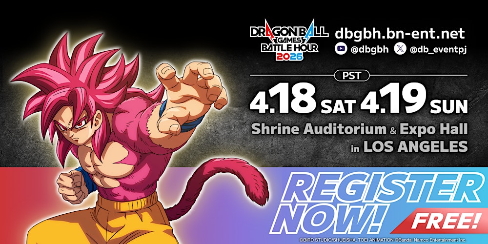 Everything You Need to Know About Dragon Ball Games Battle Hour 2026 Coming Back to Los Angeles in April