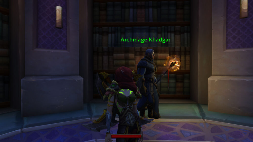 World of Warcraft mythology scene showcasing Azeroth's lore.