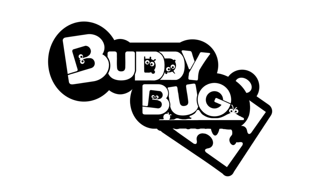 Shrink Into Chaos - Buddy Bug Game Logo