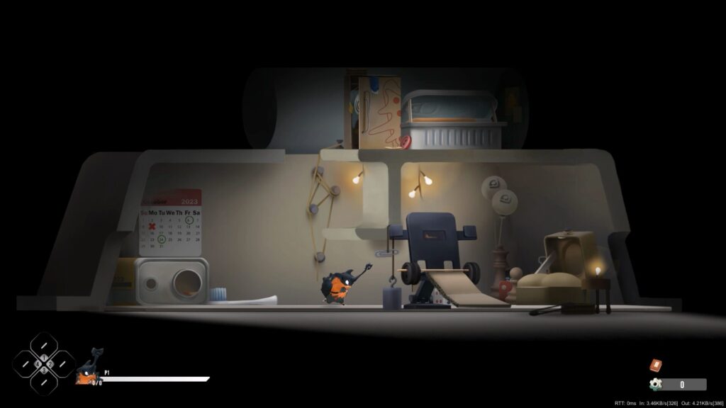 Alt text for image: "Shrink Into Chaos gameplay in Buggle Town Homebase"