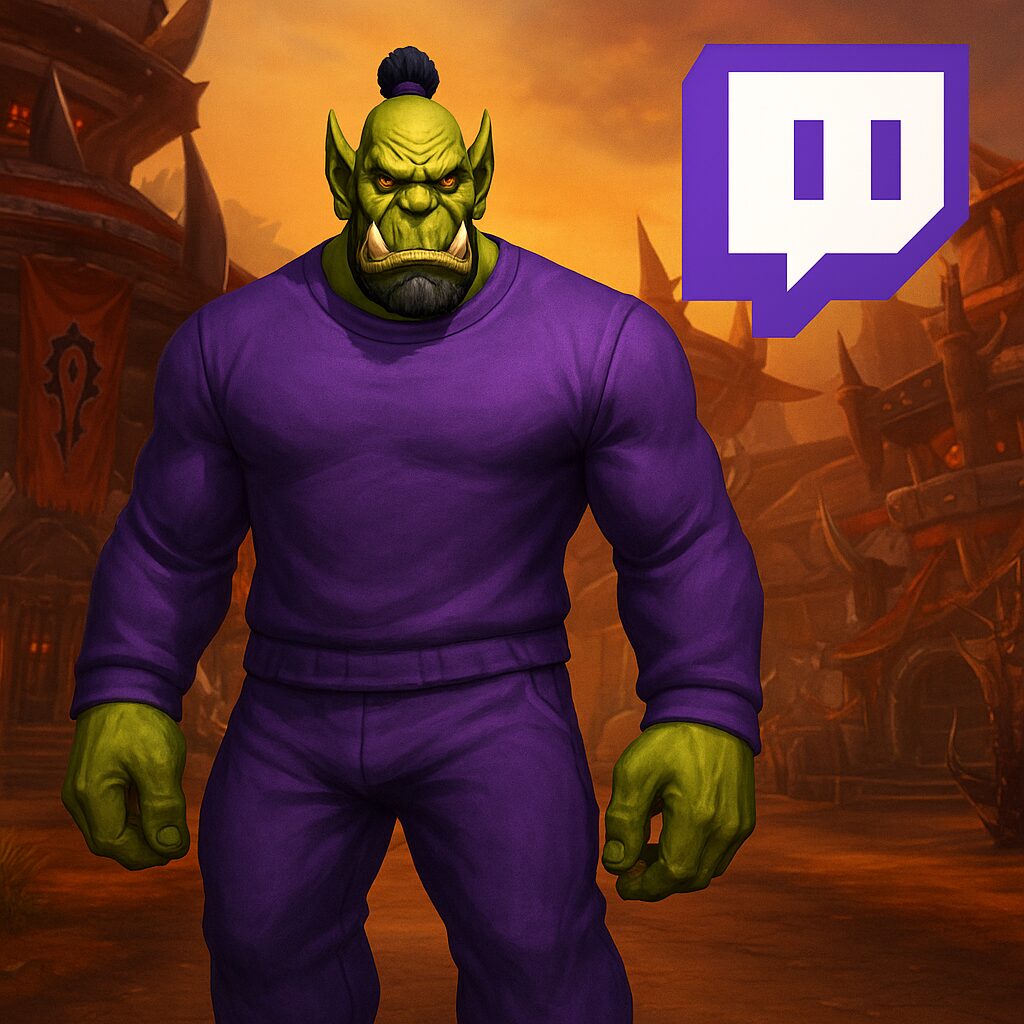 World of Warcraft Twitch Drop: Earn the Violet Sweatsuit Transmog